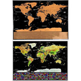 Carte du Monde à Gratter <br/> Marqueur