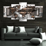 Tableau Carte du Monde 3D
