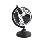 Globe Terrestre Lumineux <br/> Métal