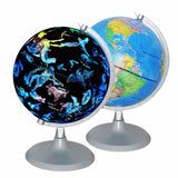 Globe Terrestre Lumineux Nuit