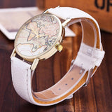 Montre Carte du Monde <br/> Femme