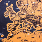 Carte du Monde à Gratter <br/> Grand Luxe