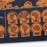 Carte du Monde à Gratter <br/> Grand Luxe