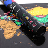 Carte Grattage Pays