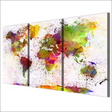 Tableau Déco Mappemonde