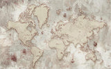 Papier Peint Carte du Monde Vintage