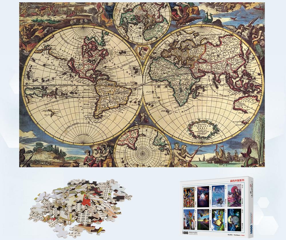 Puzzle carte du monde : découvre le monde ! 🌍 Acheter maintenant !
