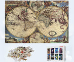 Puzzle Carte du Monde <br/> Ancien