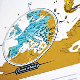 Carte du Monde à Gratter <br/> Petit Atlas
