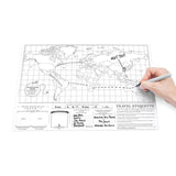 Carte du Monde à Gratter <br/> Petit Atlas
