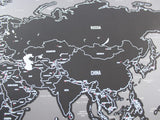 Carte du Monde à Gratter <br/> Mappemonde