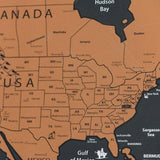 Carte du Monde à Gratter <br/> Voyage