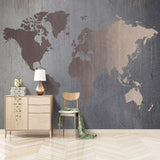 Papier Peint XXL Carte du Monde