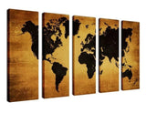 Tableau Carte du Monde Grand Format