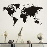 Stickers Carte du Monde Petit Format