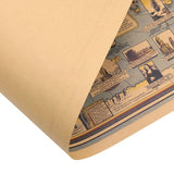 Poster Carte du Monde <br/> Bleu Ancien