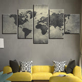 Tableau Carte du Monde Moderne