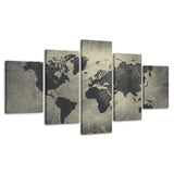 Tableau Carte du Monde Moderne