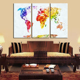 Carte du Monde Couleur