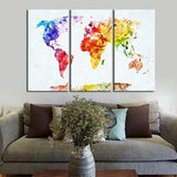 Carte du Monde Couleur