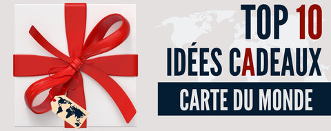 Le Top 10 des Meilleures Idées de Cadeaux Carte du Monde