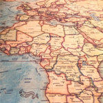 Poster Carte du Monde <br/> Ancienne