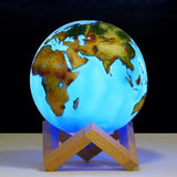 Globe Terrestre Lumineux 3D
