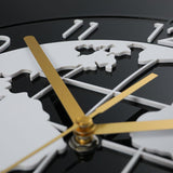 Horloge Carte du Monde <br/> Globe Terrestre