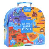 Puzzle Carte du Monde 100 pièces