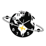 Horloge Murale Carte du Monde