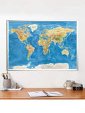 Carte du Monde à Gratter <br/> Villes