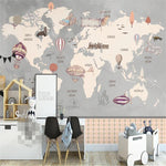 Tapisserie Murale Carte du Monde