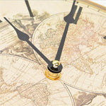 Horloge Carte du Monde <br/> Mappemonde